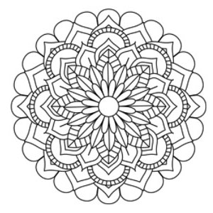 Brandmalerei Motive Mandala